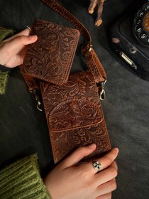 Resim Kanguru - Wrangler İkili Set - Dark Brown 