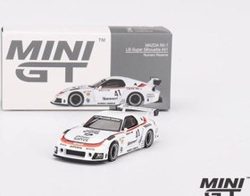 Resim Mini GT 1/64 MAZDA RX-7 LB-Super Silhouette #41 Numero Reserve MGT00773 