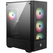 Resim MSI MAG FORGE 112R USB 3.2 3x120mm Temperli Cam ARGB ATX Mid Tower Kasa 
