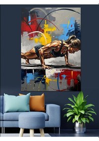 Resim Ahşap Tablo Şehir Sokaklarında Klasik Antika Araba 