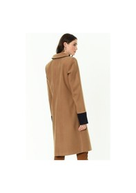 Resim Z6640 Dewberry Bayan Palto-açık Camel-açık Camel 