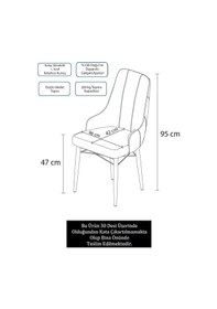Resim Canisa Neta Serisi, 1.sınıf Babyface Kumaş Sandalye, Siyah Gürgen Ayak, 6 Adet Mürdüm Sandalye Sandalye Mürdüm Ayakları Siyah 
