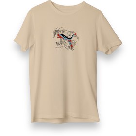 Resim Puma - Regular T-Shirt - Mermer Beji / S 