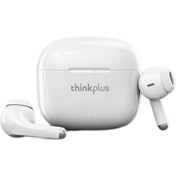 Resim Jeemson Lenovo Lp40 Pro Bluetooth 5.1 Kulak İçi Kulaklık, 13mm Hareketli Bobin, Uzun Pil Ömrü, Otomatik Bağlantı, Beyaz 