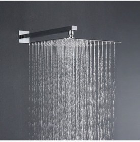 Resim Banyo Bataryası Dahil Ankastre Panel Duş Seti Krom 