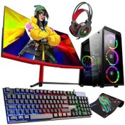 Resim Zeiron Rapid X95 i5-10400F 32 GB 512 GB M.2 SSD 4 GB GTX1050TI 165 Hz 24" Masaüstü Bilgisayar 