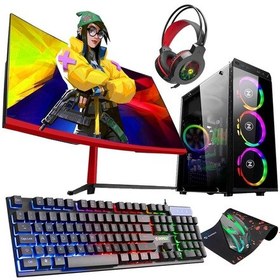 Resim Zeiron Rapid X95 i5-10400F 32 GB 512 GB M.2 SSD 4 GB GTX1050TI 165 Hz 24" Masaüstü Bilgisayar 
