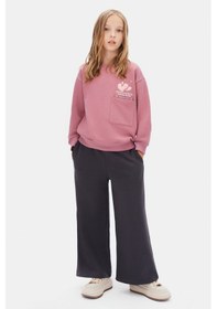 Resim Xo Kids Kız Çocuk Sweatşirt 8-14 Yaş 39322 Lila 