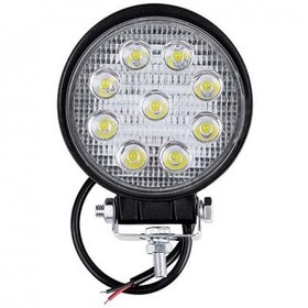 Resim OFF ROAD YUVARLAK 9 LED SİS FARI 