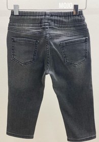Resim Genel Markalar Mojo Erkek Bebek 1-5 Yaş Beli Lastikli Kot Pantolon 5368 Füme 