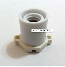 Resim Marketcik Bakalit E14 Beyaz Tabela Duvar Donanma Duy 