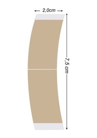 Resim Walker Tape Natural Hold™ Tape Protez Saç Bandı Oval ''C'' (2.0cm 