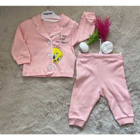 Resim Tweety'li Pijama Bebek Takımı 