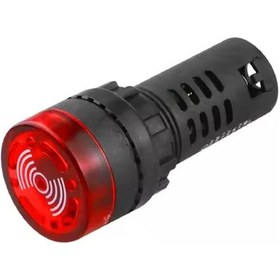 Resim Cat Ad16-225m ,kırmızı-220vac 90db M22 Buzzer/siren 