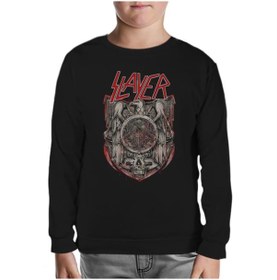 Resim Slayer - Eagle Siyah Çocuk Sweatshirt 