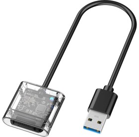 Resim Alfais 5229 M.2 Sata To USB 3.0 Çevirici Adaptör Ngff SSD Harddisk Kutu 