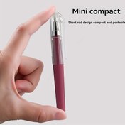 Resim 1 adet Mini Cep Kalem - Kompakt & Taşınabilir, Çalışma ve Ofis Kullanımı İçin İdeal, Siyah Mürekkep, Orta Uç, Kapanabilir Kapak, Dayanıklı Plastik, Ofis Malzemeleri | Kompakt Kalem | Dayanıklı Plastik Kalem, Mini Kalem, H, Okul Malzemeleri, Yazı Kalemi, Okul Kalemleri 