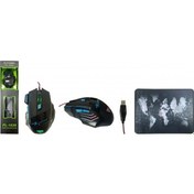 Resim Platoon Pl-1830 Usb Işıklı Oyuncu Mouse+Mousepad 