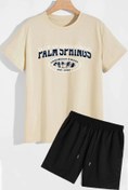 Resim trendypassion Palm Şort T-shirt Eşofman Takımı 