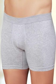 Resim Erkek Gri Likralı Boxer 6'lı Paket 