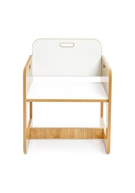 Resim Minera 2-4 Yaş Kumru Model Ahşap Montessori Aktivite Oyun Çalışma Sandalyesi (1 Sandalye) 