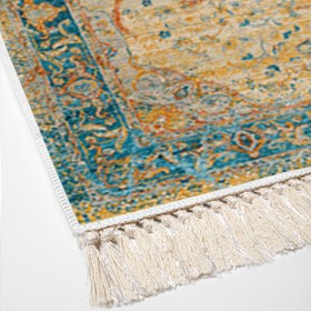 Resim Alanur Home Eko Trend Djt Yıkanabilir Kaymaz Taban 3 Lü Yatak Odası Takımı P1356 Vintage Turkuaz 