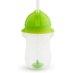 Resim Munchkin Tıklama Kilitli Uçlu Alıştırma Bardağı 12 ay+ 296 ml Yeşil 