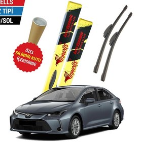 Resim Sileceksepeti Toyota Corolla Uyumlu İnwells Muz Silecek Takımı (2019-2022) 