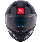Resim Mt Helmets Stınger 2 Krt B9 Motosiklet Kaskı Mat Siyah 