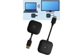 Resim Gampus HDMI Wireless Hd Transmitter Receiver Kit Kablosuz Görüntü Aktarıcı Görüntü Aktarıcı Alıcı Verici 