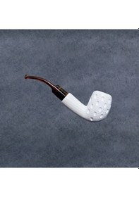 Resim Yunar Damla 9mm. Filtreli Akrilik Saplı Lületaşı Pipo 10016m 