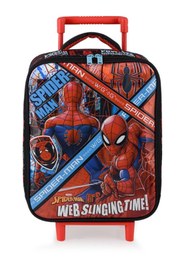 Resim Spiderman Spıderman Çekçekli Anaokulu Çantası Box Web St 