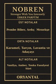 Resim NOBREN E20 Stronger With You Intensely 50 ml Erkek Parfüm | Yoğun, Kalıcı, Maskülen Koku 