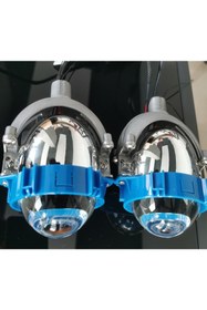 Resim Led Bi Projektör Mercek 3 Inç Kapak Dahil 3 yıl garanti 