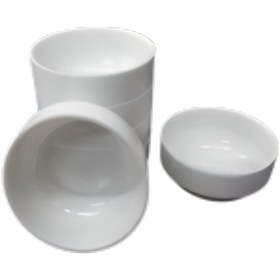 Resim Ermiya 12 Adet Beyaz Melamin Çorba Kasesi 12x5cm 