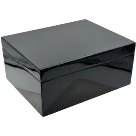 Resim Premiumquality Porto Alegre Siyah Sedir Humidor Puro Kutusu 