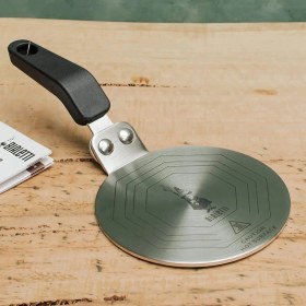 Resim Bialetti Moka Pot İndüksiyon Dönüştürücü Paslanmaz Çelik 25.5x13x5.5 cm Mükemmel Isı Aktarımı 