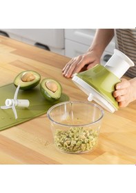 Resim Ceronni Dinamik Manuel Doğrayıcı Rondo Yeşil Yeşil 