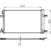 Resim Klima Kondenseri Radyatörü - Otomatik Astra J-zafıra C-cruze 1.4-1.6-1.7-2.0 39140128 13377763 13267649 1850220 