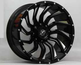 Resim R1 Wheels 22 inç 6*139.7 ET44 Mat Siyah Jant Takımı (J-415) 