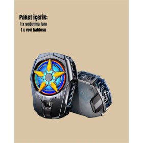 Resim Zenvia Oyunlar Için Telefon Soğutucu - 65-85 mm Uyumlu, Dijital Ekranlı Znv-Tcndym 