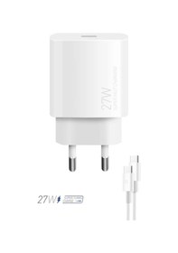 Resim 27w Pd Type-c Samsung Galaxy S20 Plus İle Uyumlu 3a Type-c Type-c Kablo Tak Çalıştır 