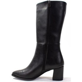 Resim Dagoster Dza07-998800 Siyah Günlük Topuklu Kadın Çizme 