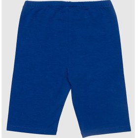 Resim United Colors Of Benetton Benetton Kız Çocuk Kısa Tayt-saks Saks Mavi 