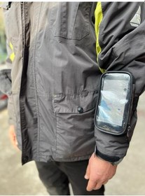 Resim Motosiklet Telefon Tutucu Kol Kola Takılan Motorsiklet Tutucu 