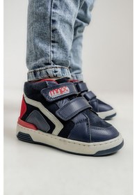 Resim Mnpc Erkek Çocuk Lacivert Hakiki Deri Suya Dayanıklı Günlük Bot 25k3b11040324 Lacivert 