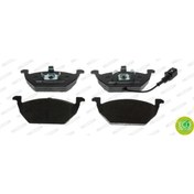 Resim FERODO FDB1635 On Fren Balatasi-Kablolu- (Vw Golf 98-06 Polo 02-05 Audi A3 97-03 Seat Leon 00-06 Skoda Octavia 97-11) (WN766812) 