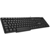 Resim TREND Everest KB-517UF Siyah USB F 2mt Kablo Uzunluğu Standart Klavye 