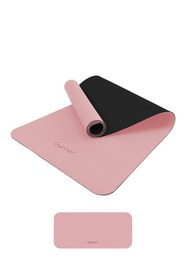 Resim Gymo Ekolojik 6mm TPE Yoga Matı Pilates Minderi Diz Dirsek Koruyucu Matlı Set Scarlet 