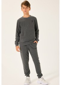Resim U.S. Polo Assn. U.s. Polo Assn Erkek Çocuk Antrasit Sweatshirt Antrasit 